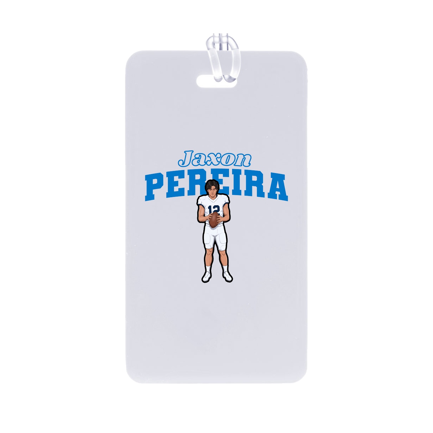 Bag Tag — Name Arch in Classic