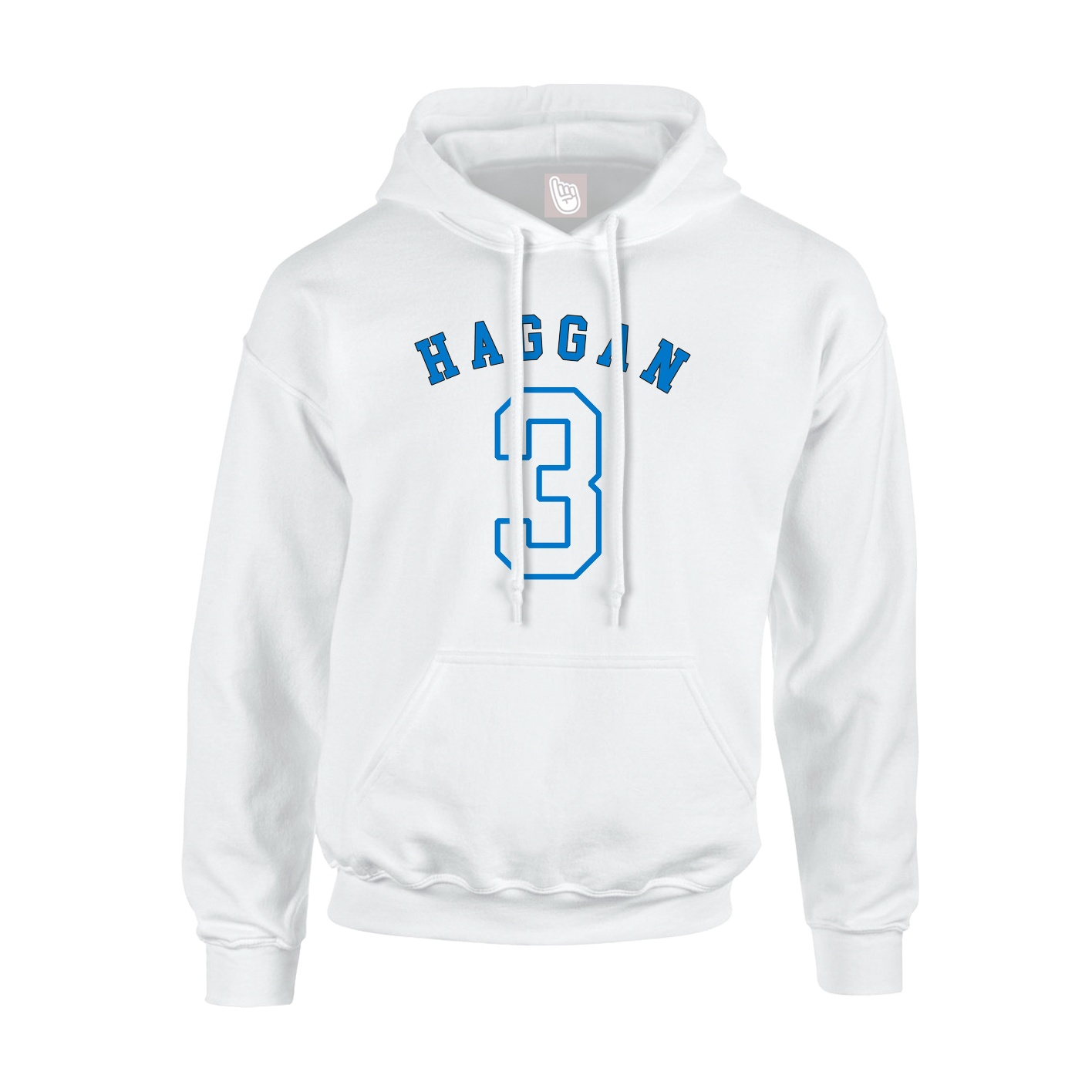 Hoodie — Shirsey Arch in White