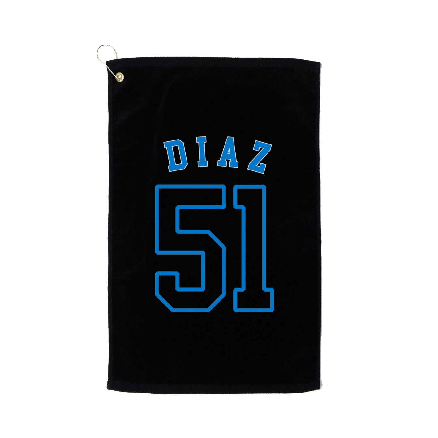 Golf Towel — Shirsey Arch in Black