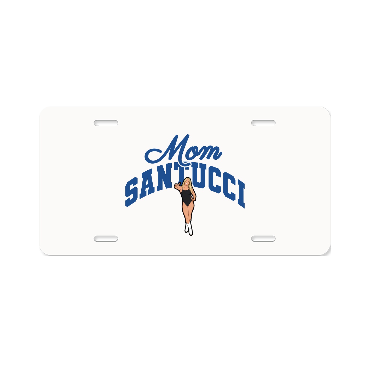 License Plate — Mothers Day Arch in Classic