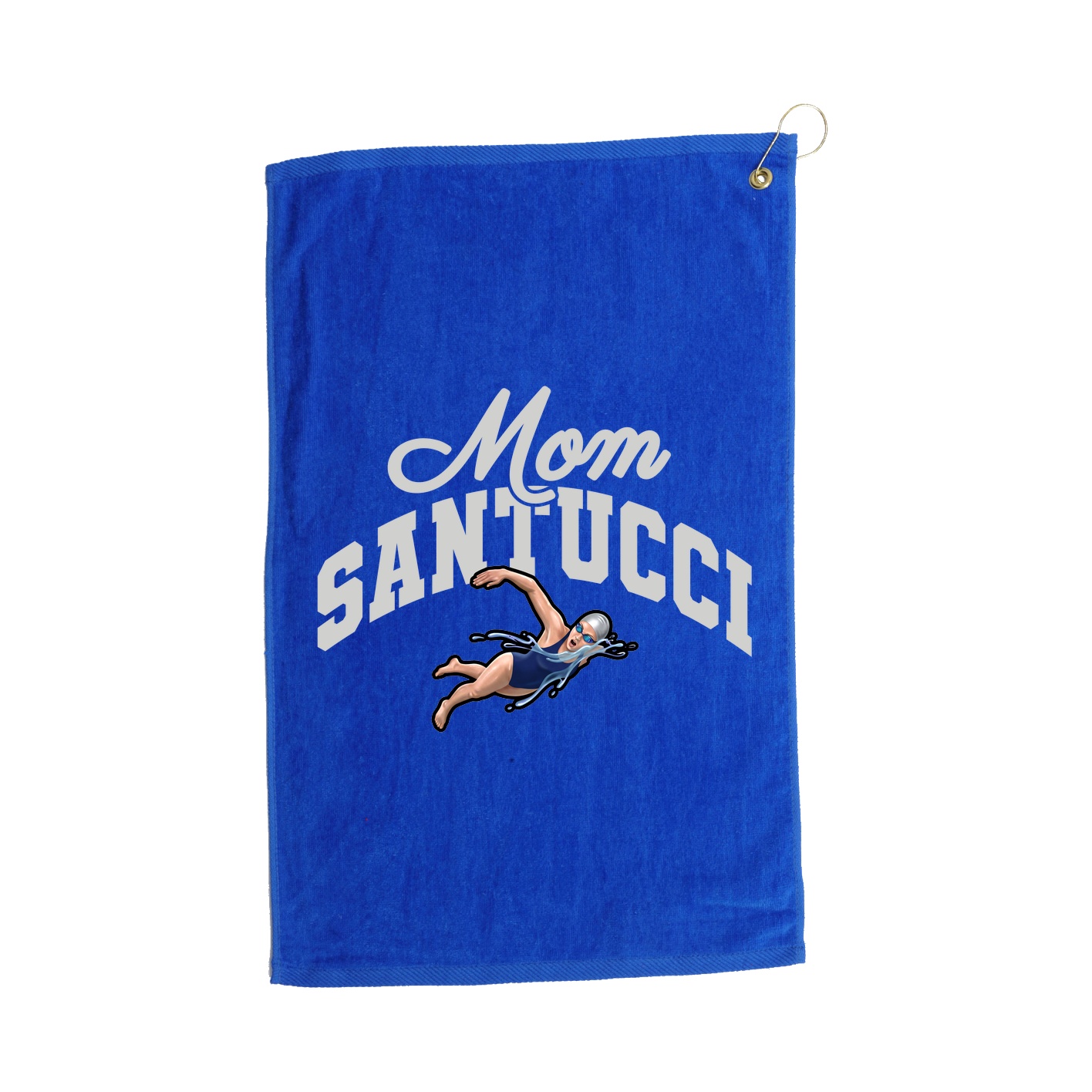 Golf Towel — Mothers Day Arch in Royal