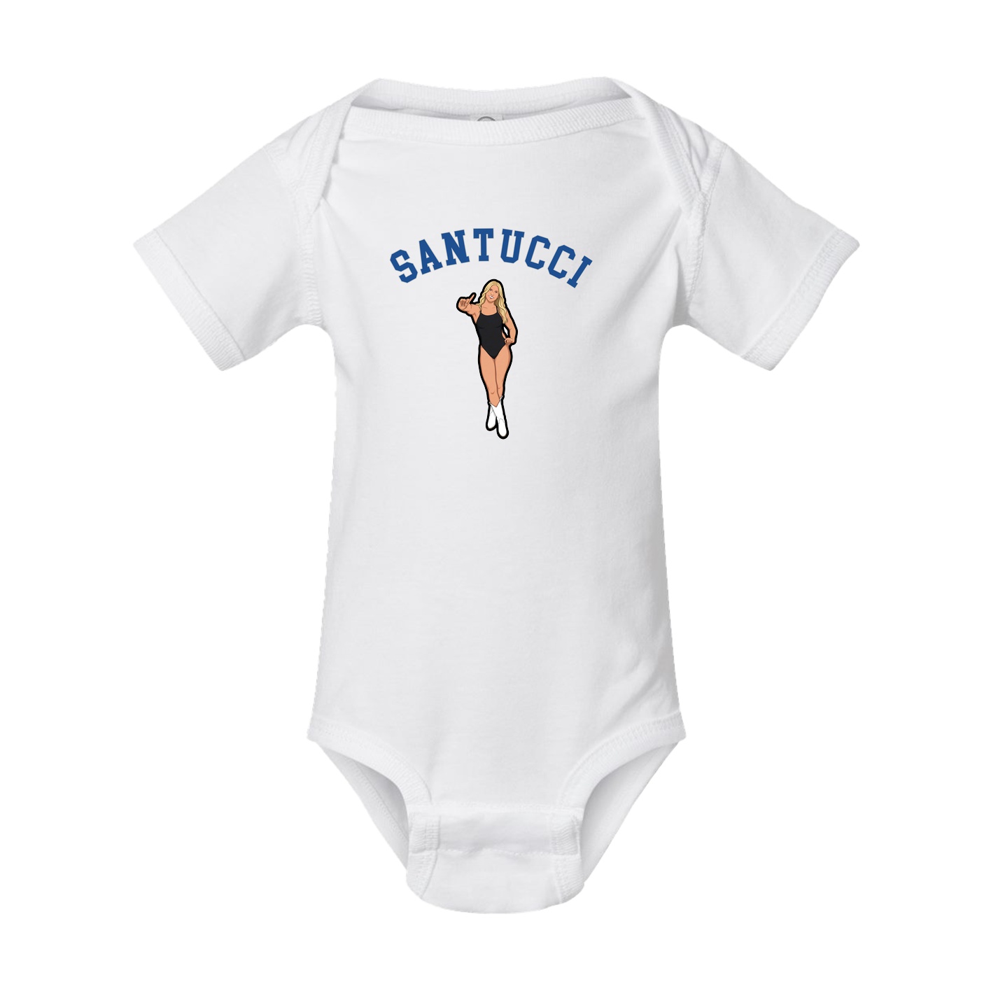 Baby Onesie — Shirsey Arch in White
