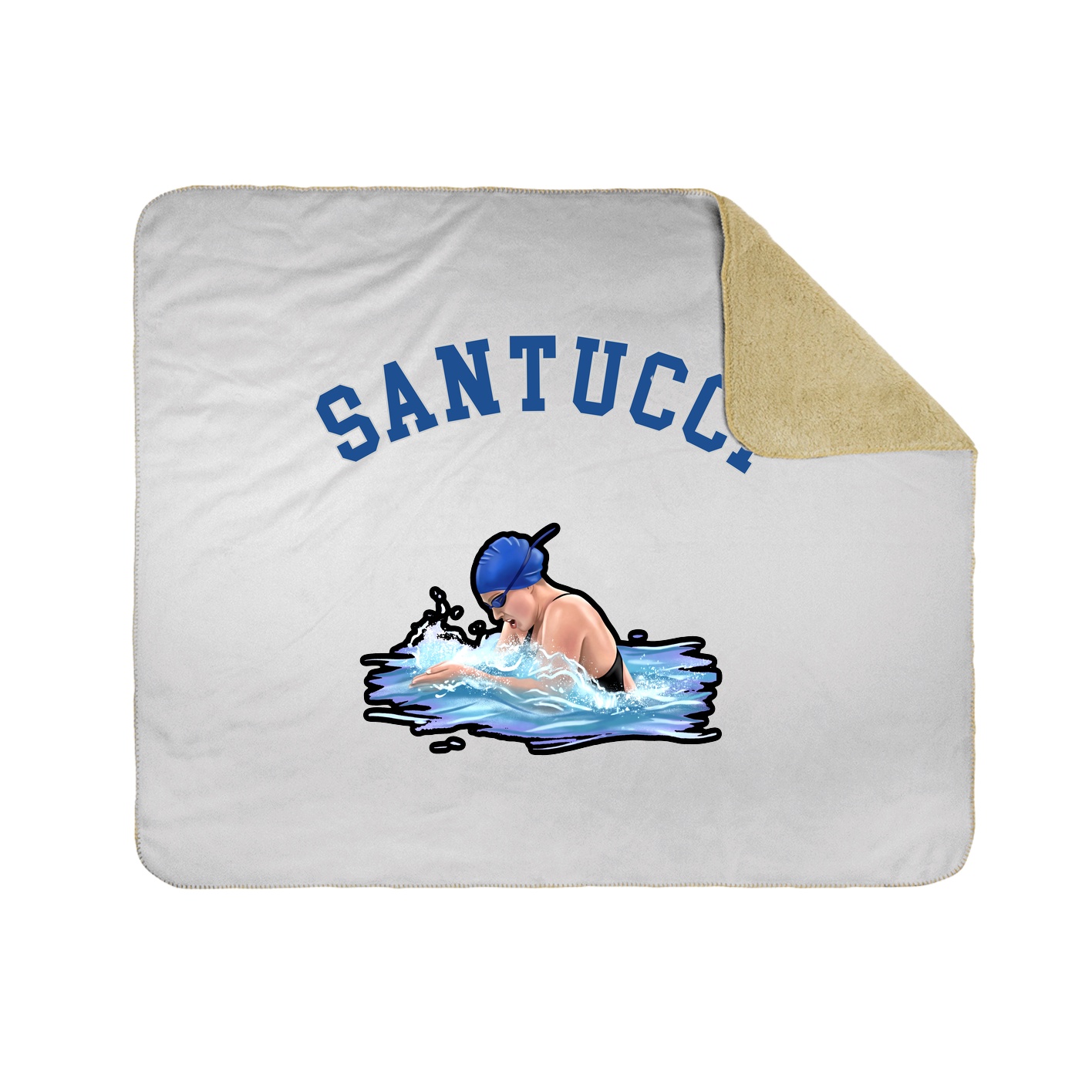 Throw Blanket — Shirsey Arch in White