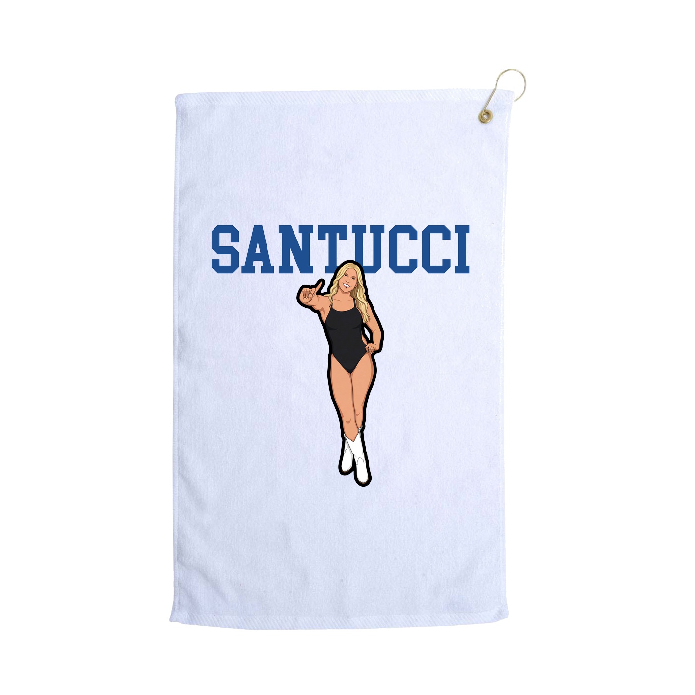 Golf Towel — Shirsey in White
