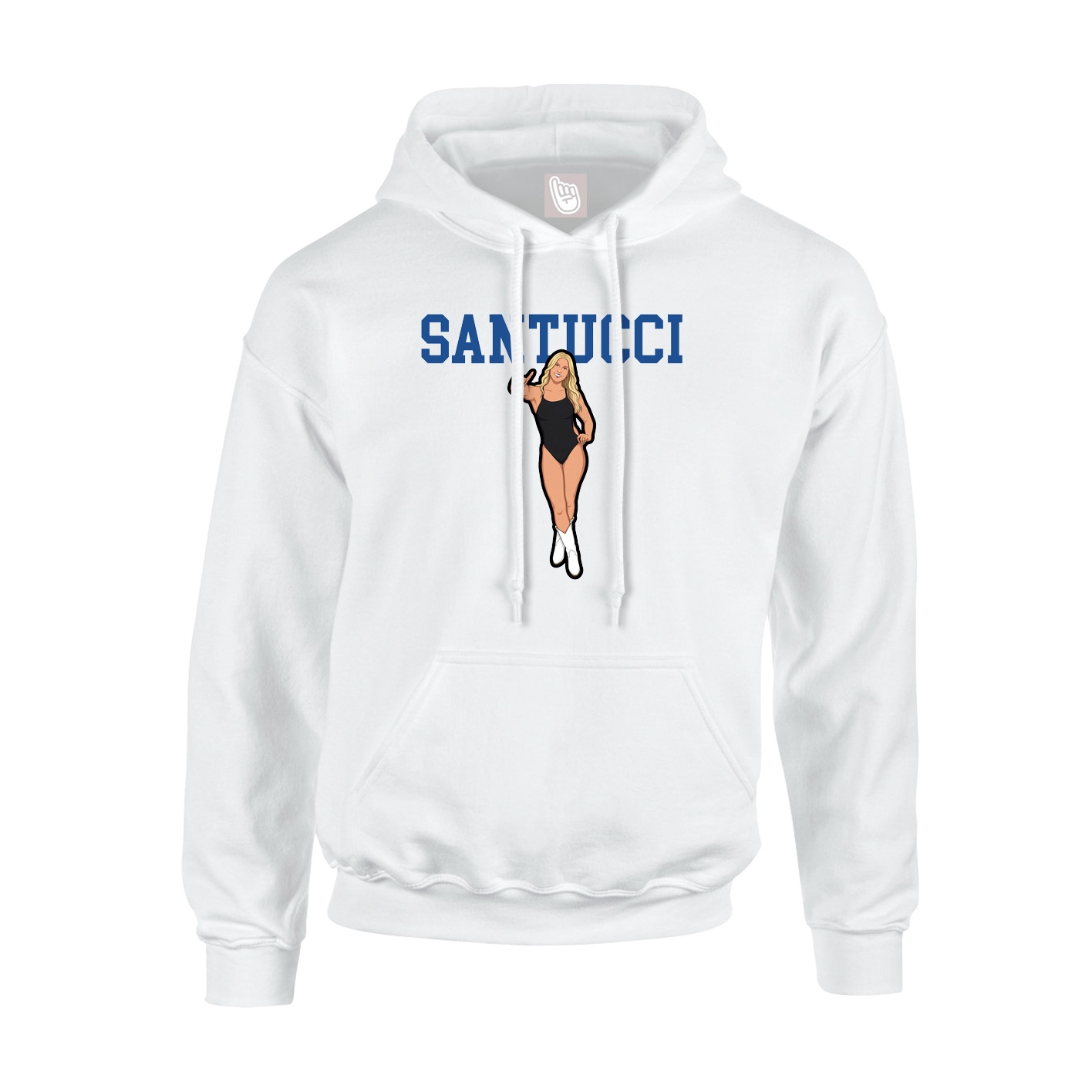 Hoodie — Shirsey in White