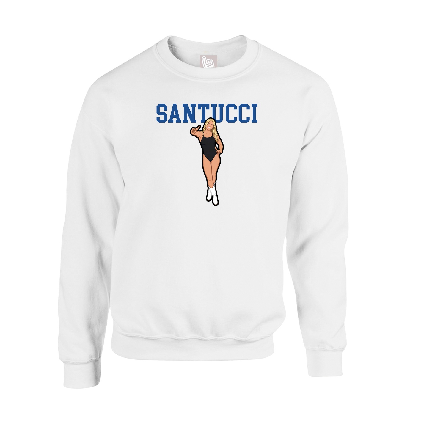 Fleece Crew — Shirsey in White