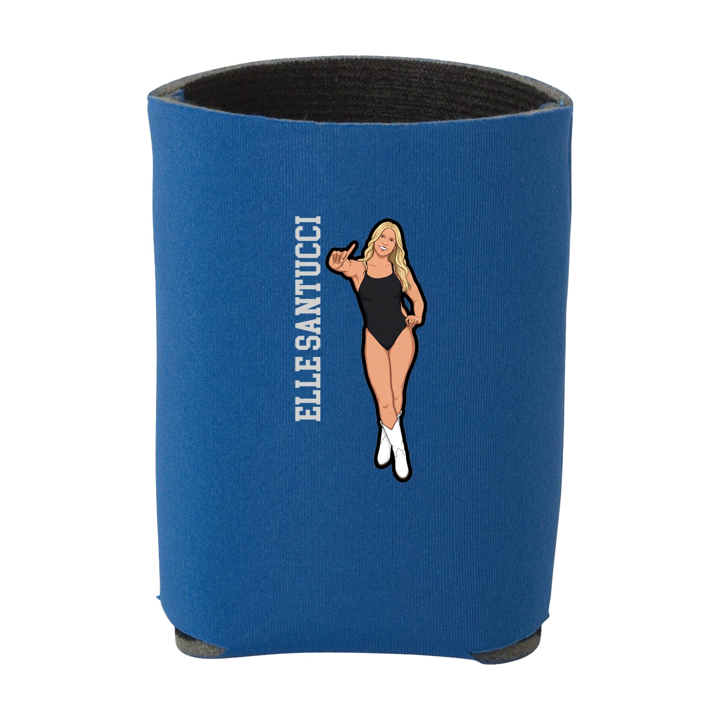 Can Holder — Name Vertical in Royal