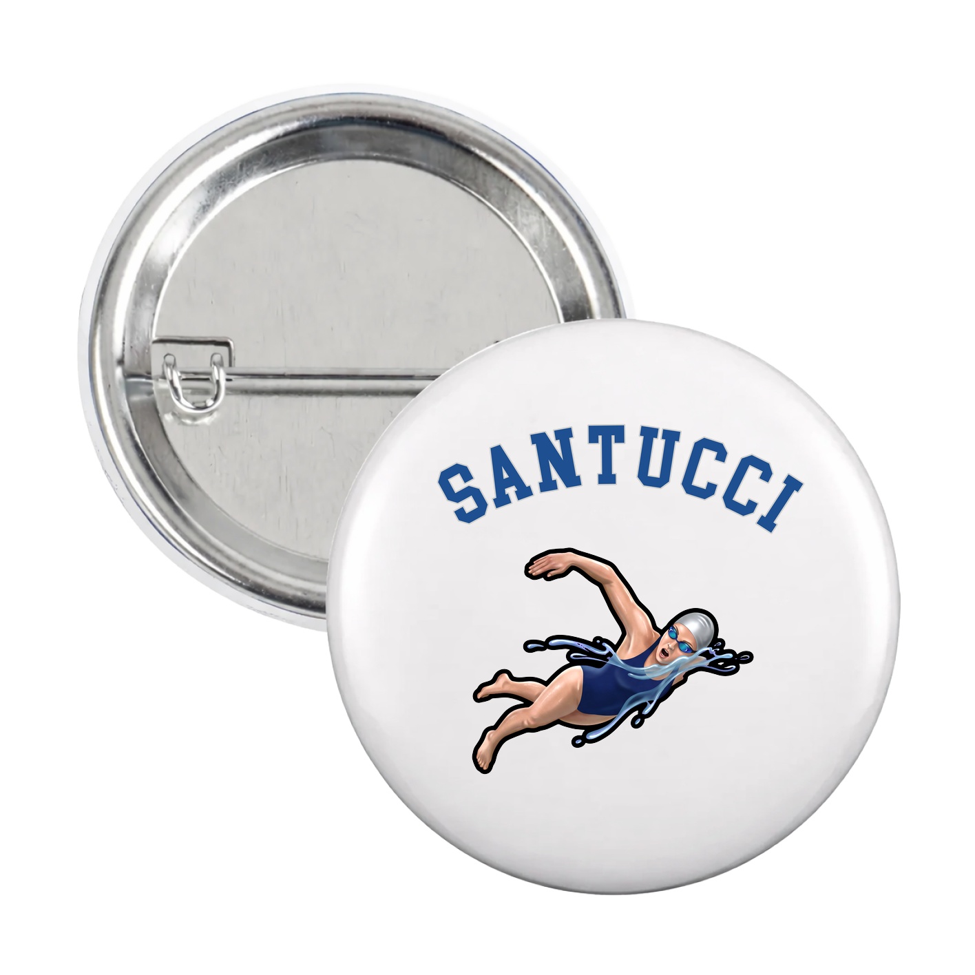 Game Day Button — Shirsey Arch in White
