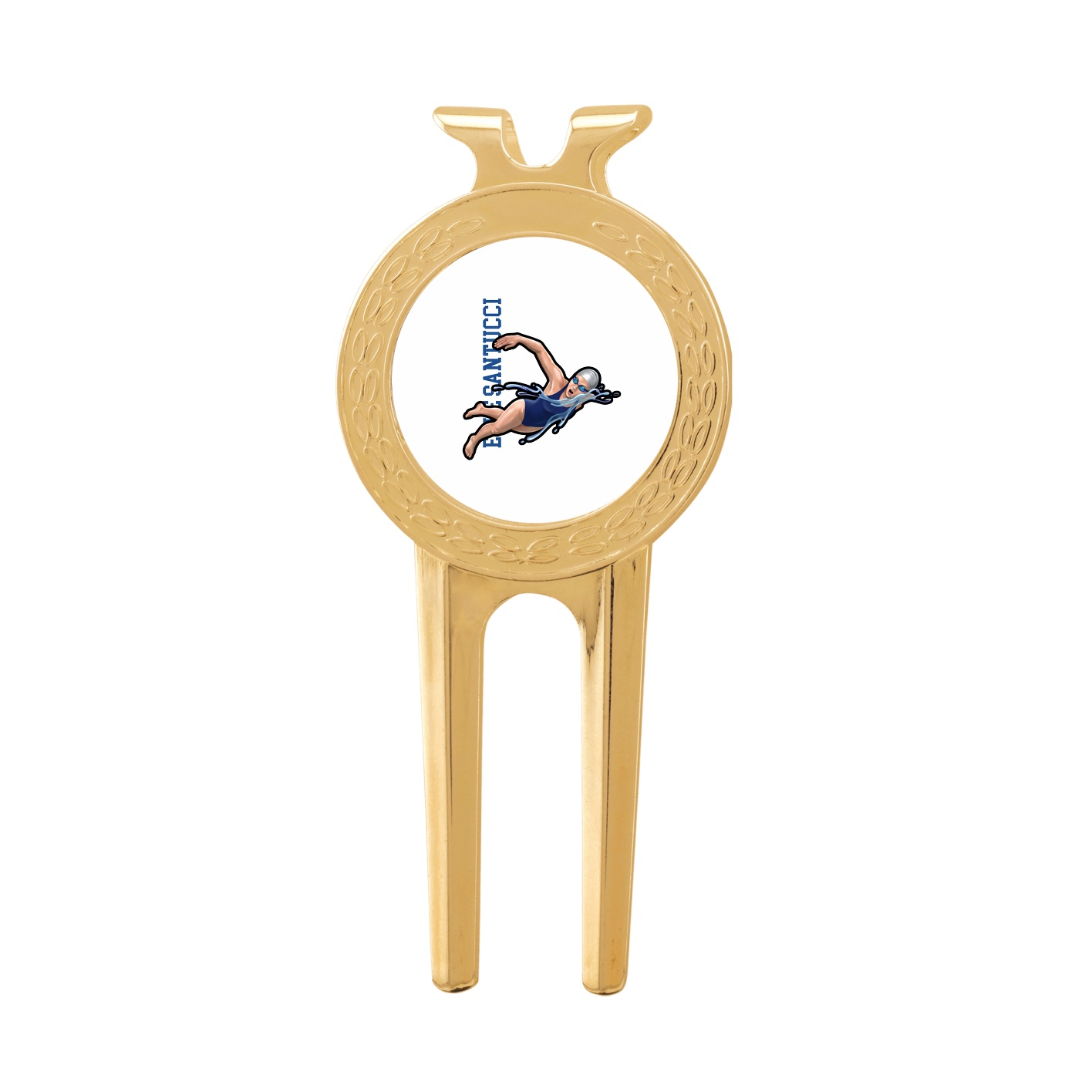 Divot Tool with Ball Marker — Name Vertical in Classic