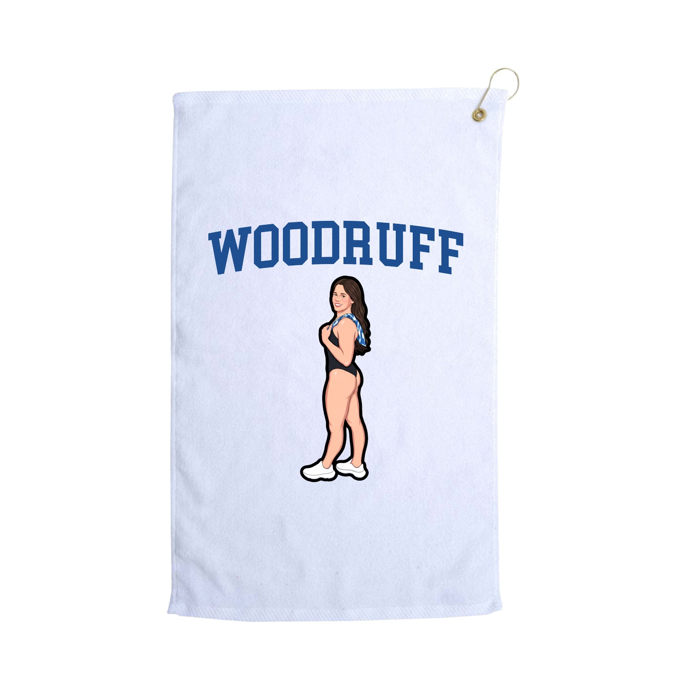 Golf Towel — Shirsey in White