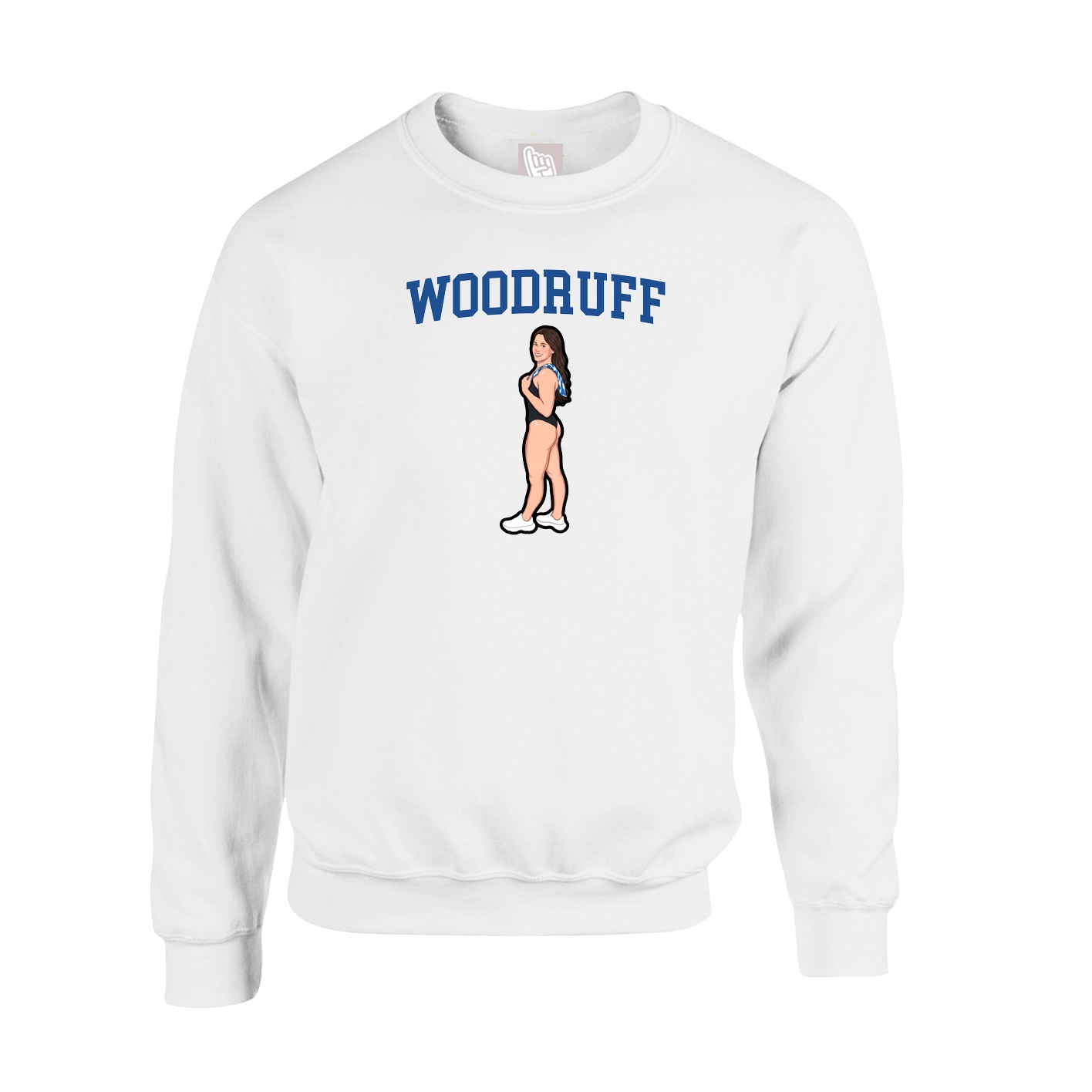 Fleece Crew — Shirsey in White