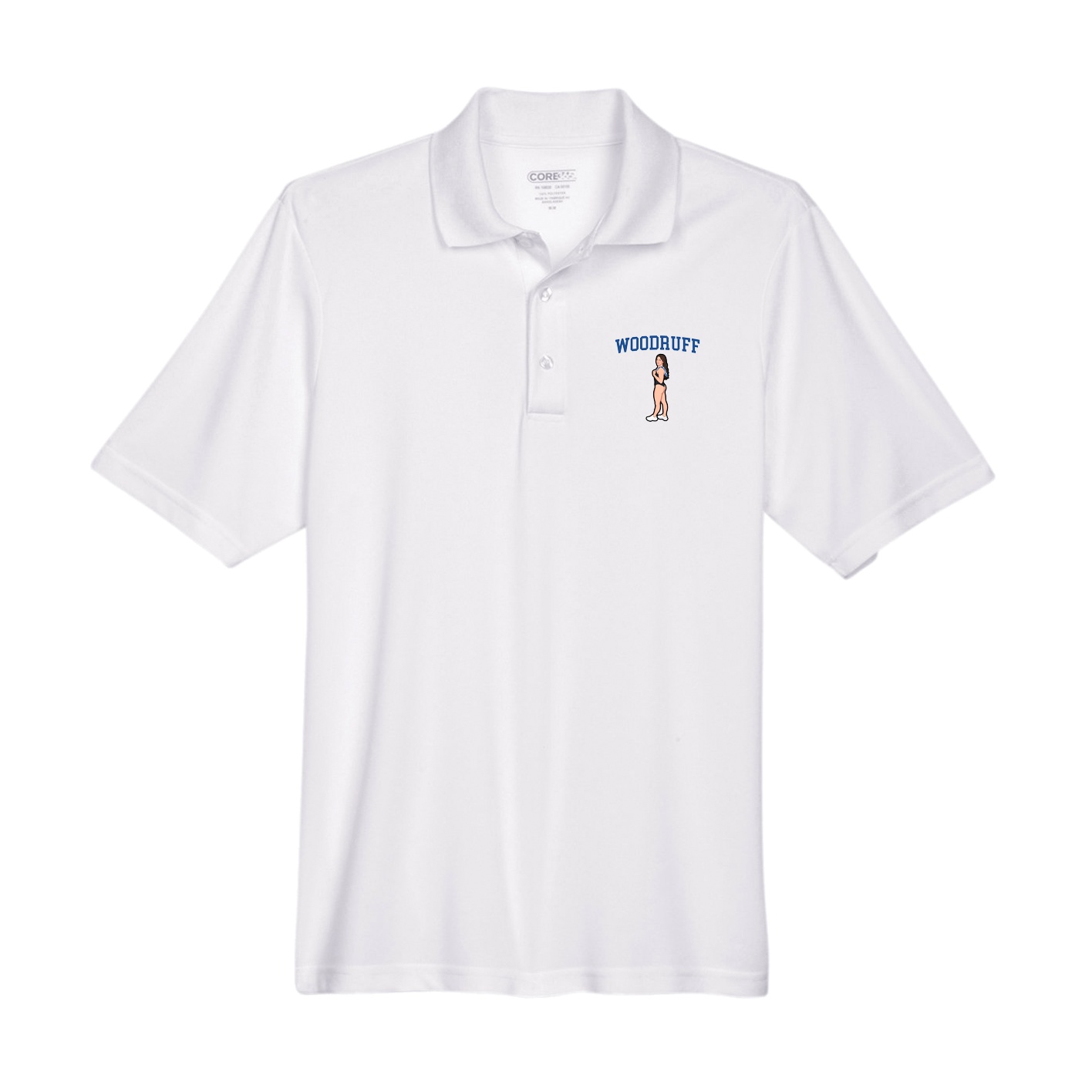 Performance Polo — Shirsey in White