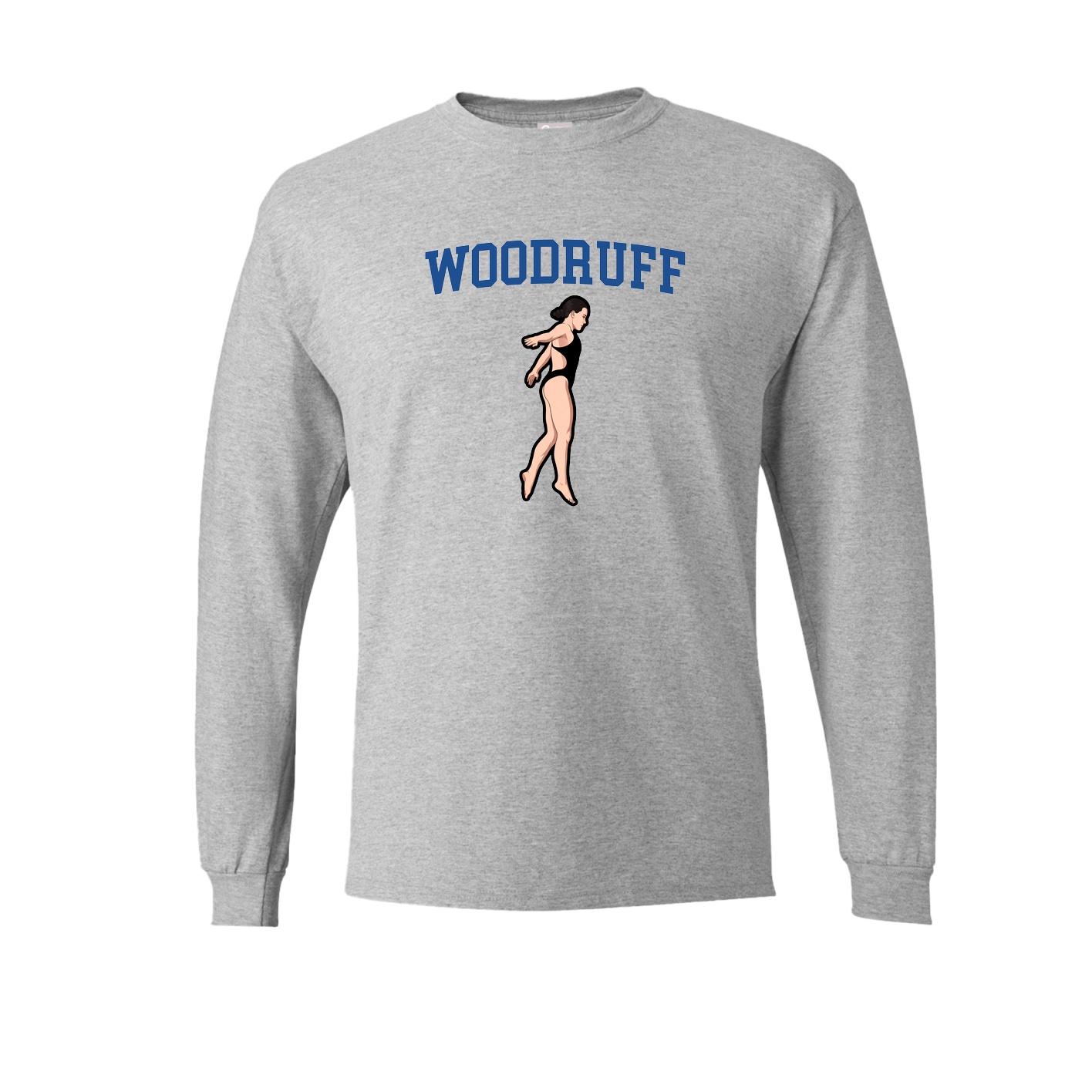 Long Sleeve Tee — Shirsey in Grey