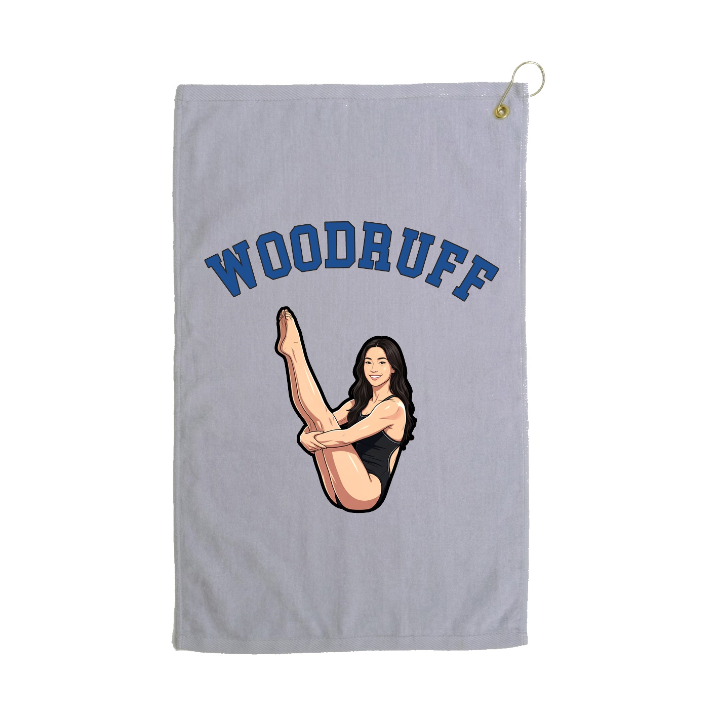 Golf Towel — Shirsey Arch in Grey