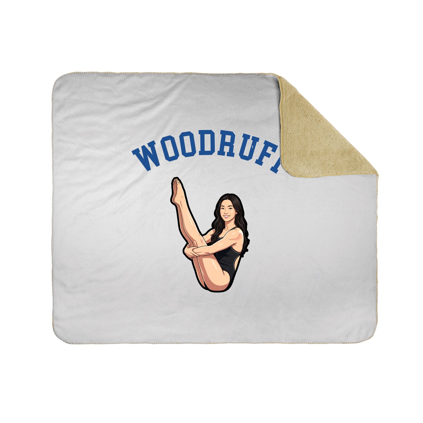 Throw Blanket — Shirsey Arch in White