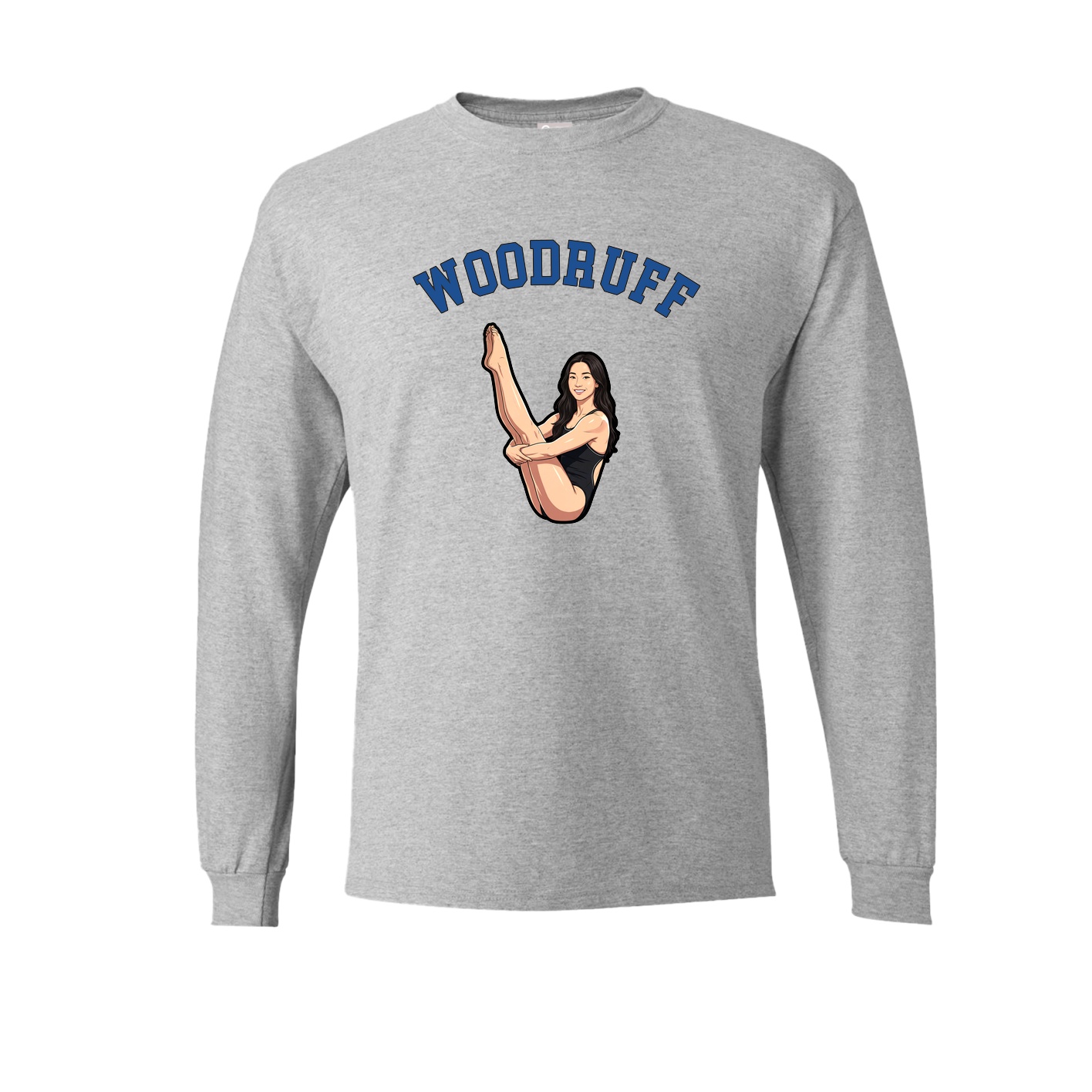 Long Sleeve Tee — Shirsey Arch in Grey