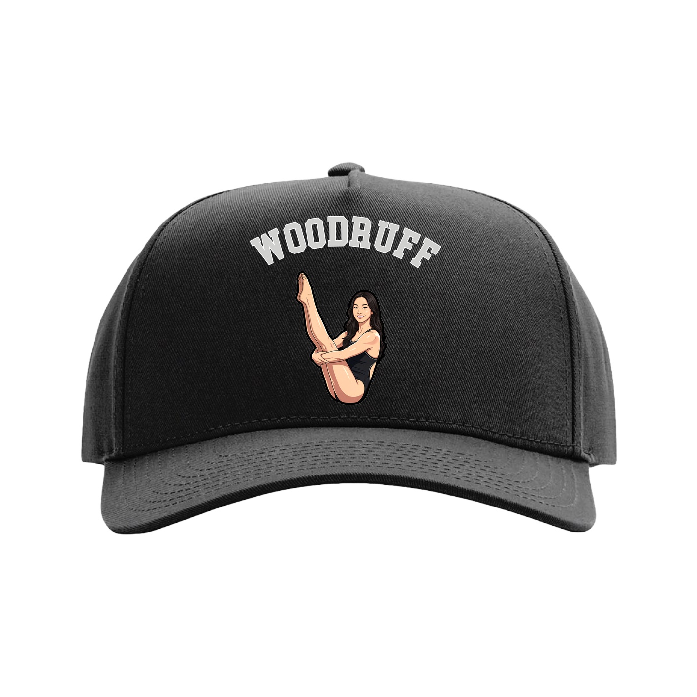 Full Fabric Five-Panel Champ Cap