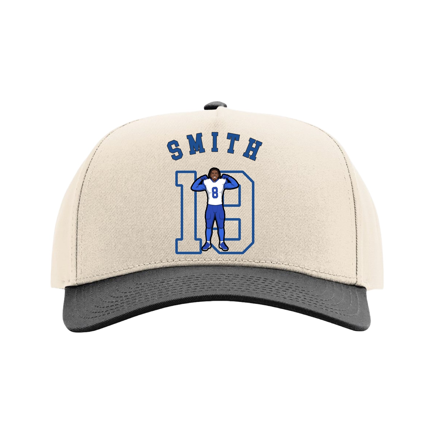 Full Fabric Five-Panel Champ Cap