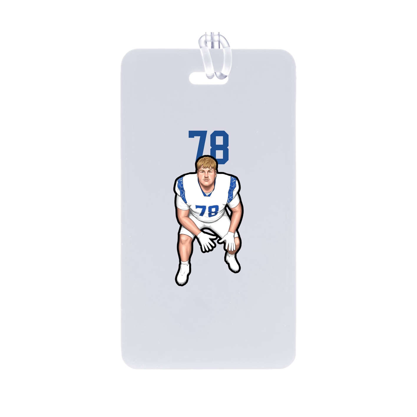 Bag Tag — Number Top in Classic