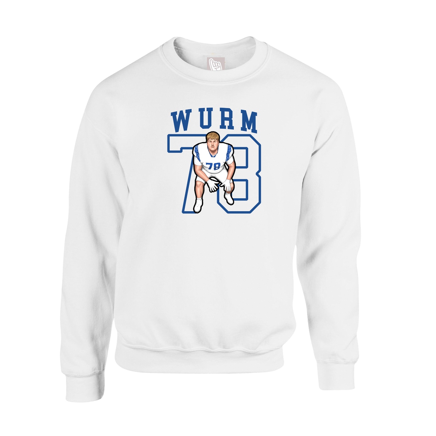 Fleece Crew — Shirsey in White