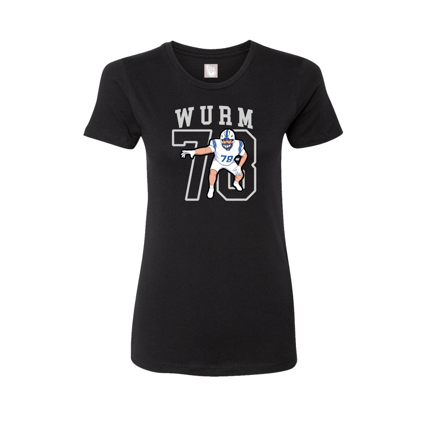 Fitted Women's Tee — Shirsey in Black