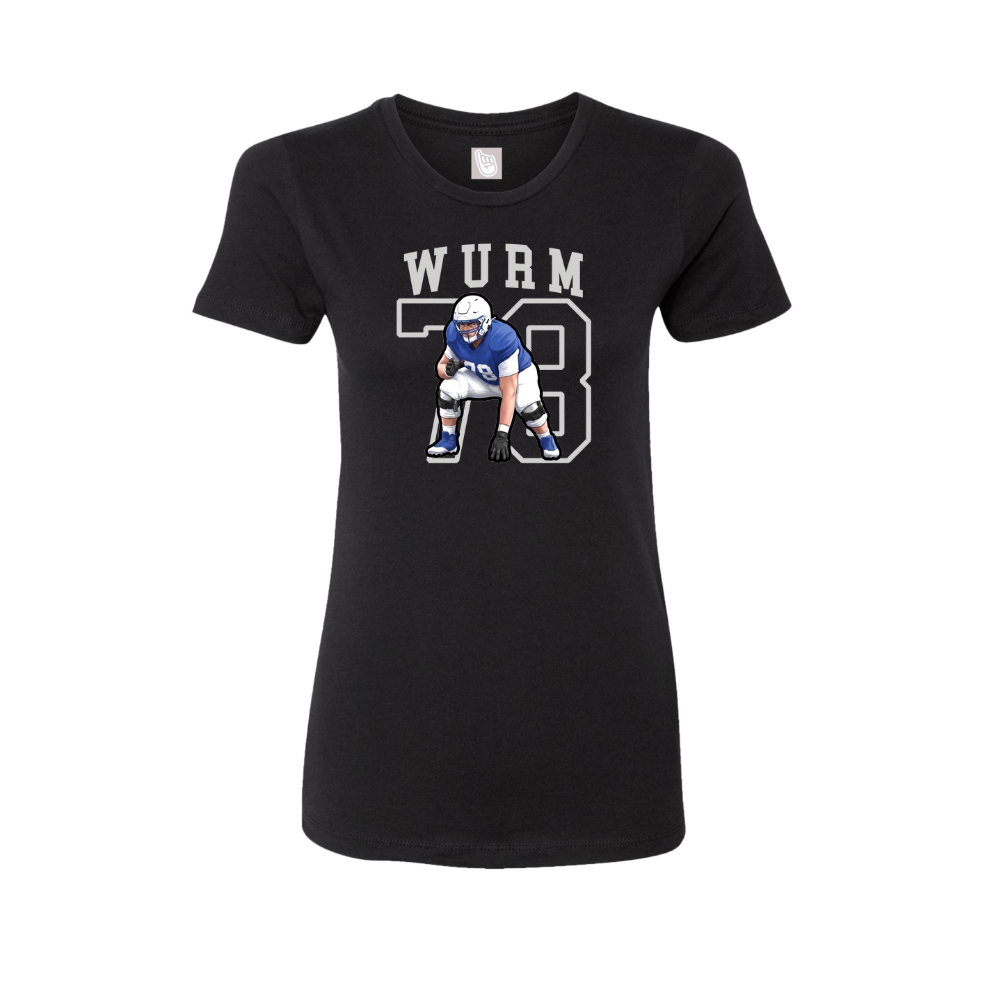 Fitted Women's Tee — Shirsey in Black