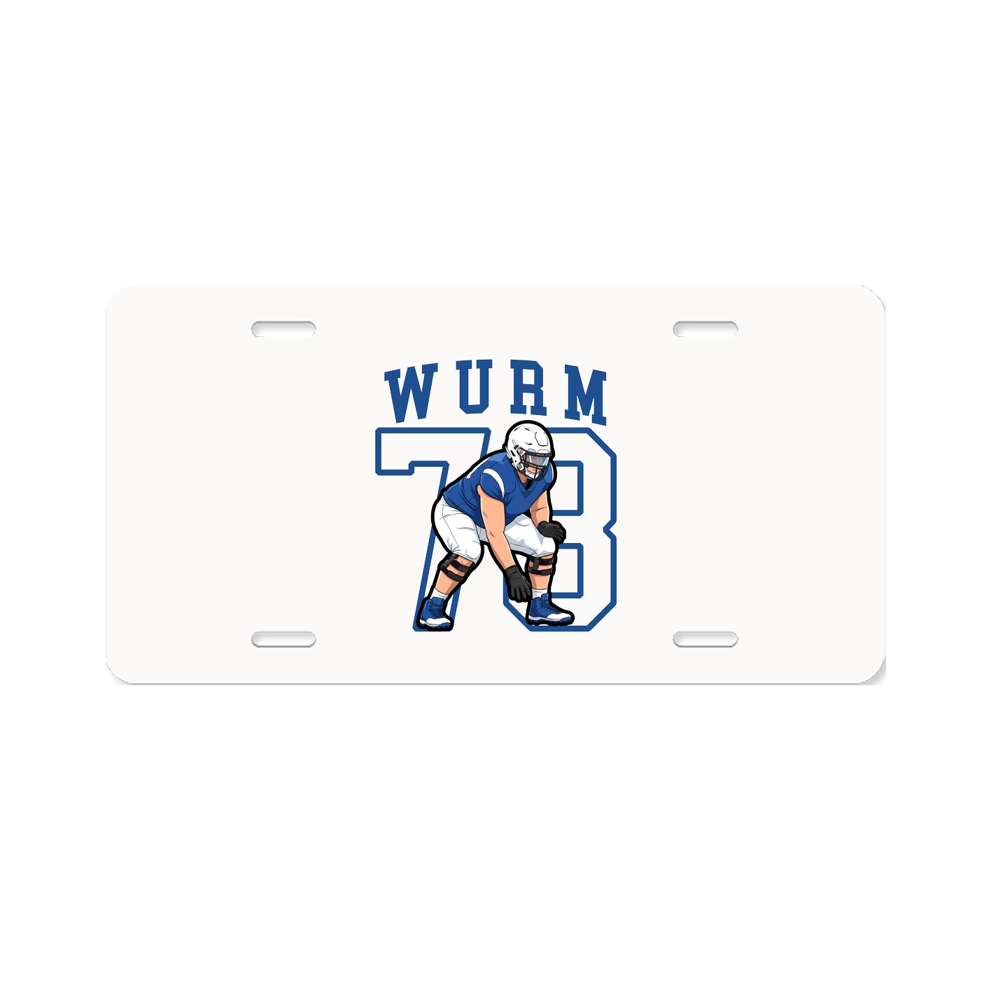 License Plate — Shirsey in Classic