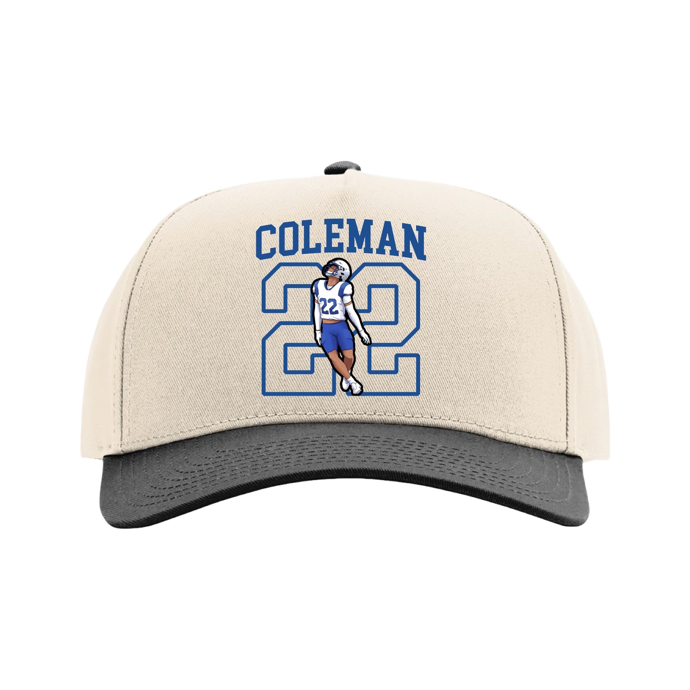 Full Fabric Five-Panel Champ Cap
