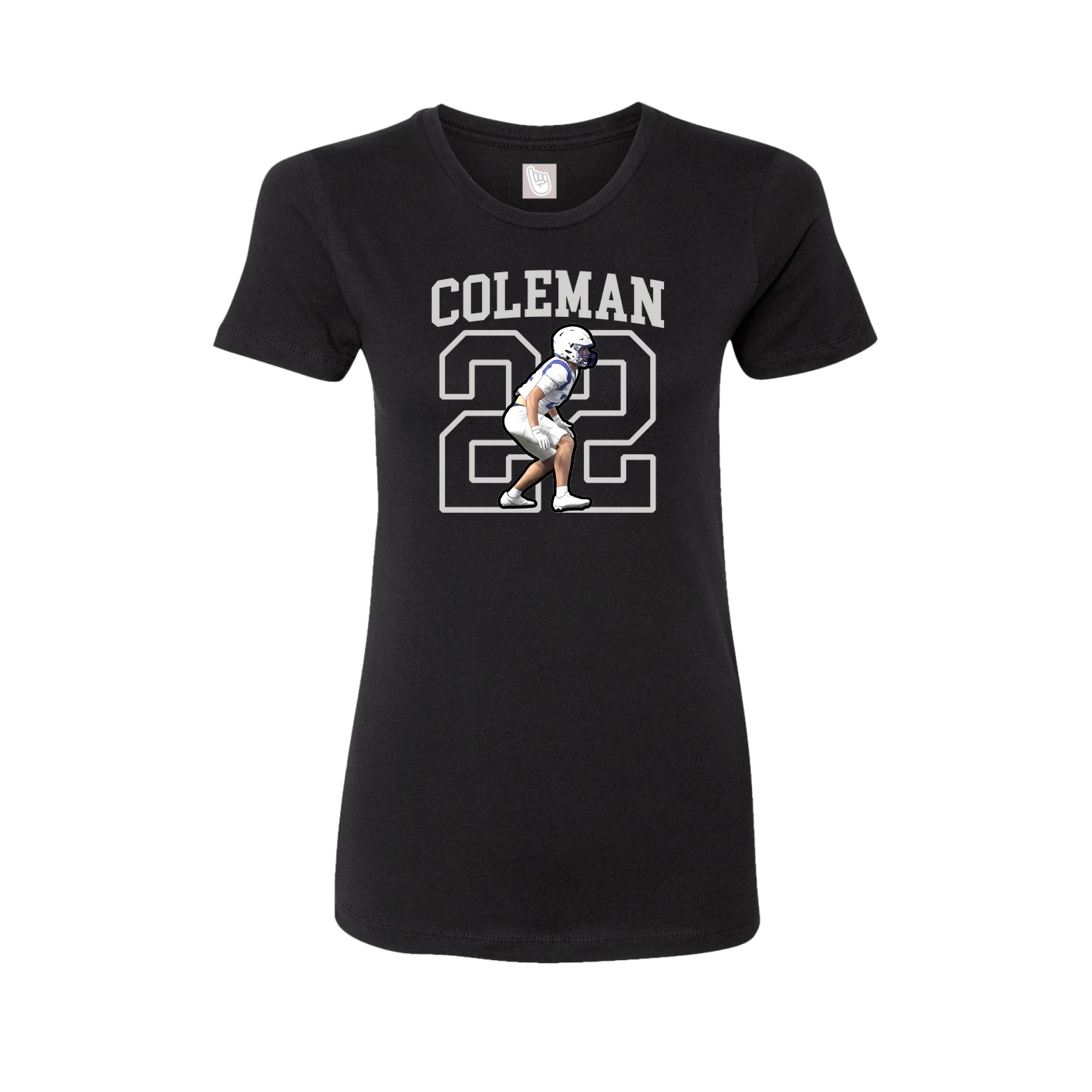 Fitted Women's Tee — Shirsey in Black