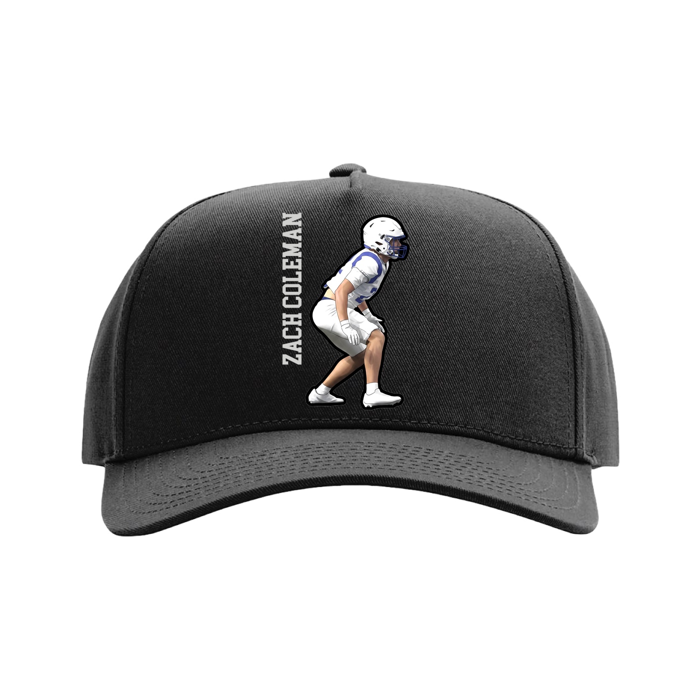 Full Fabric Five-Panel Champ Cap