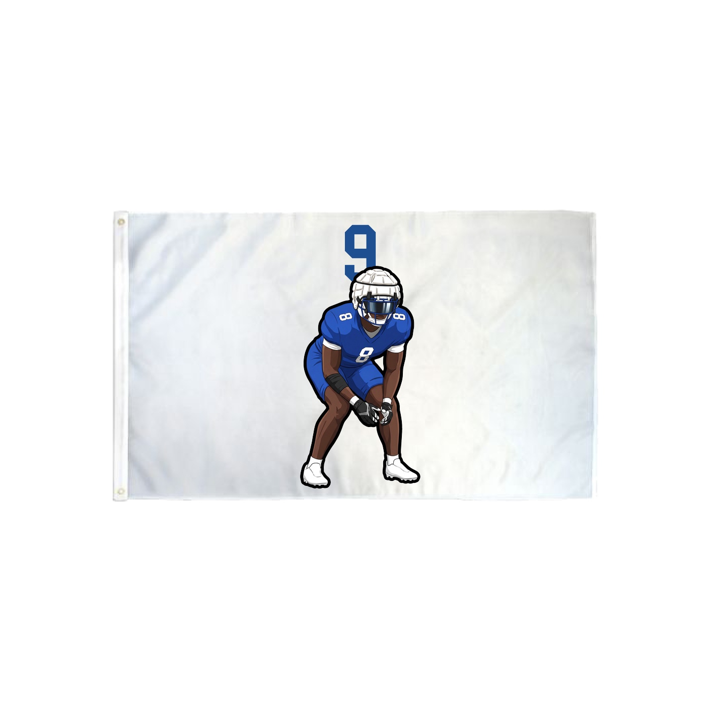 3x5 Flag — Number Top in Classic