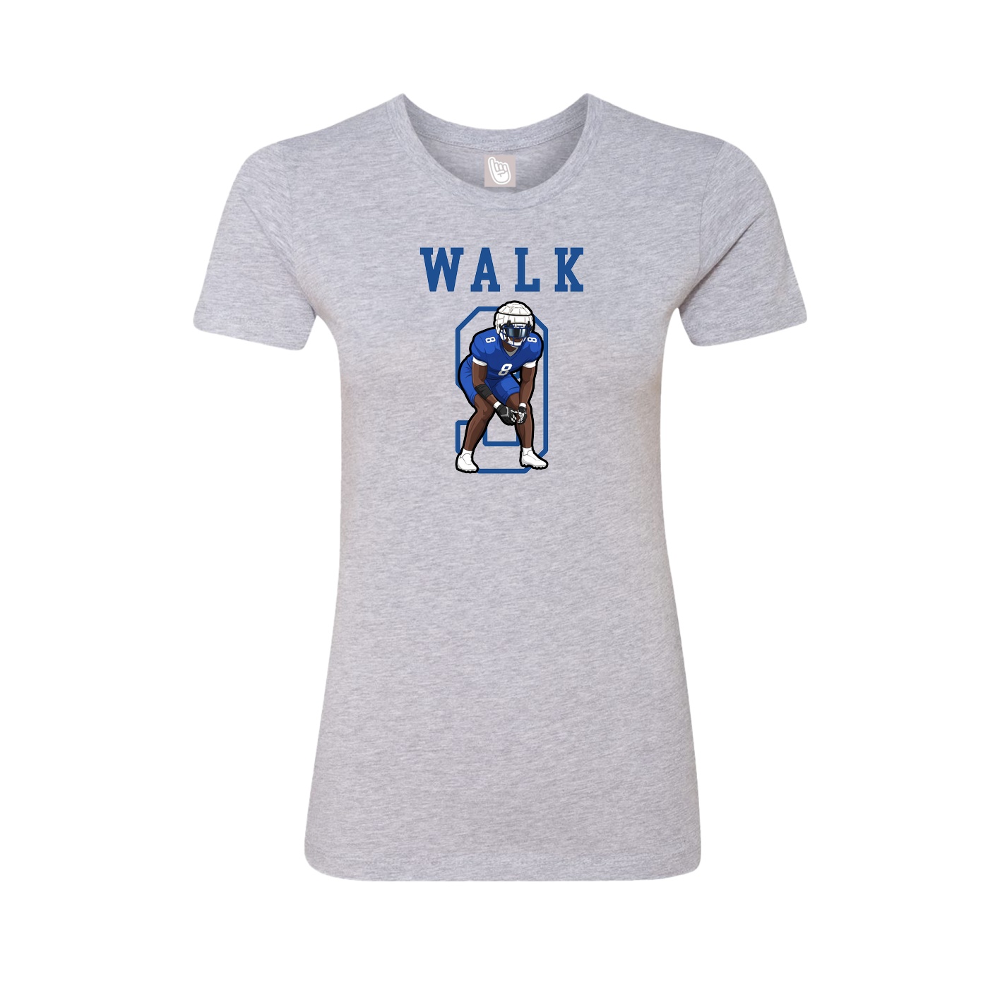 Fitted Women's Tee — Shirsey in Grey