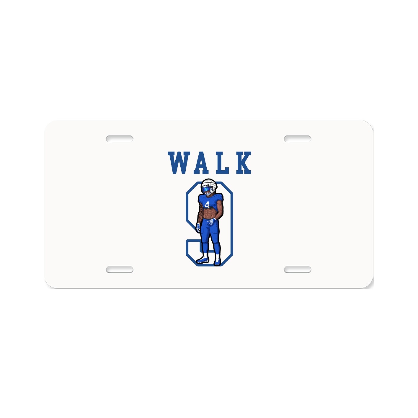 Aluminum License Plate