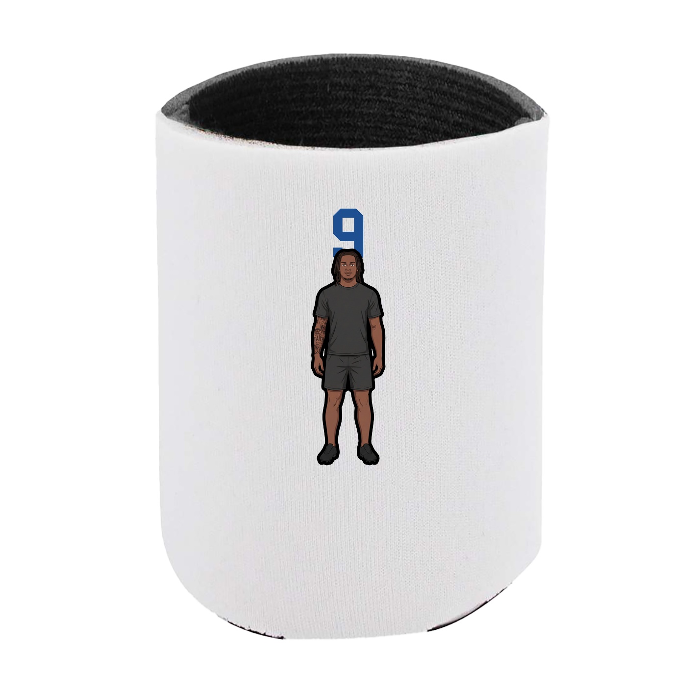 Can Holder — Number Top in White