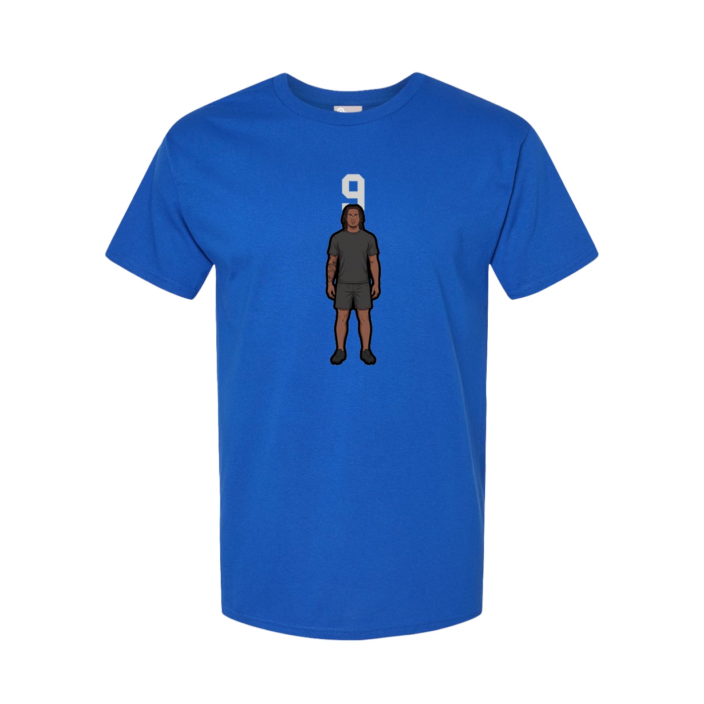 Tee — Number Top in Royal
