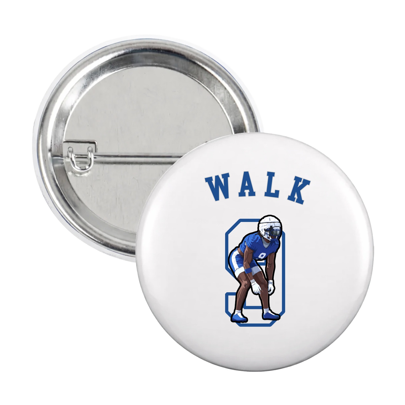 Game Day Button — Shirsey Arch in White