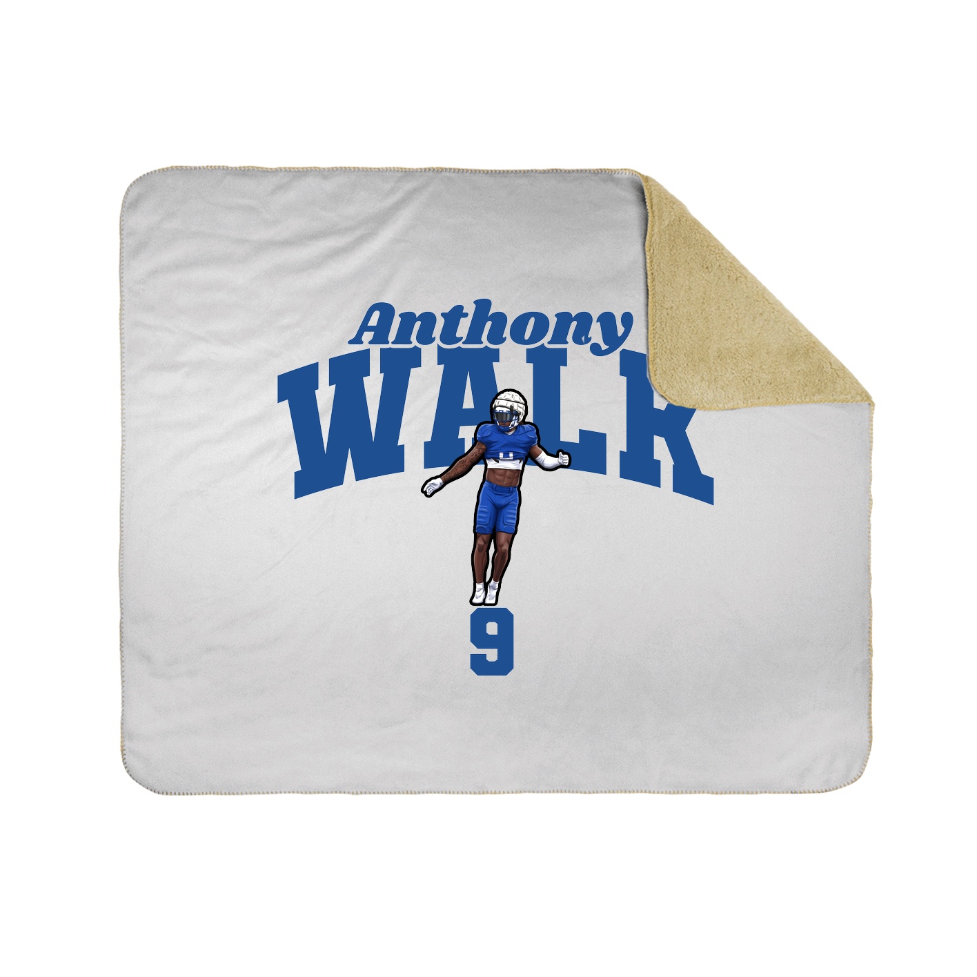 Throw Blanket — Signature Arch in White