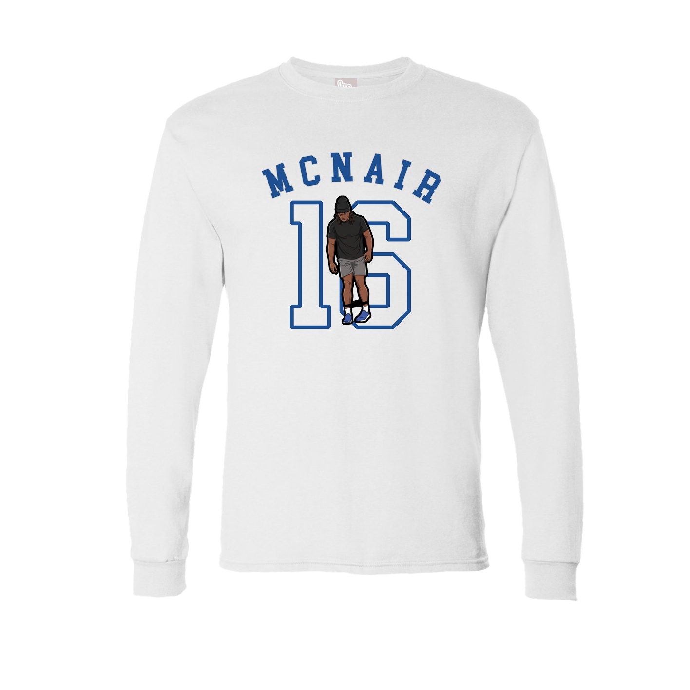 Long Sleeve Tee — Shirsey Arch in White