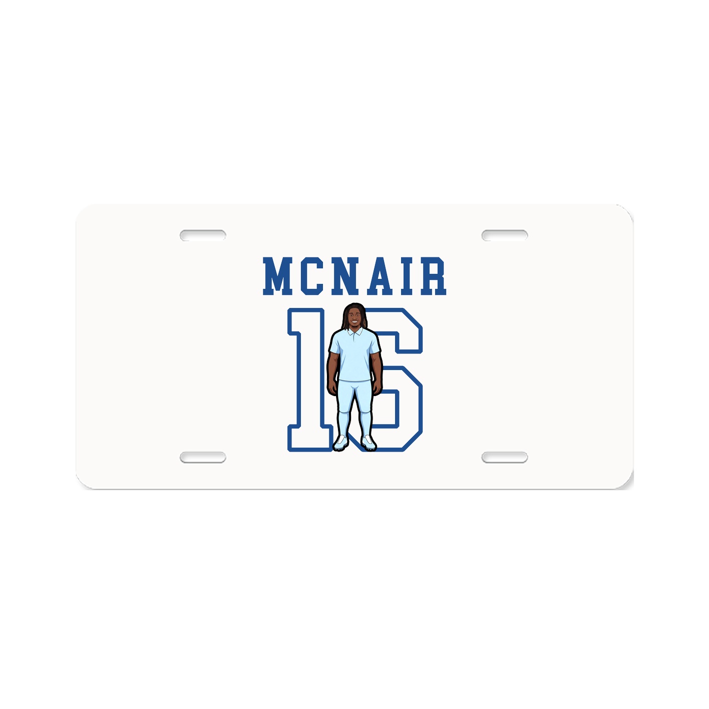 Aluminum License Plate