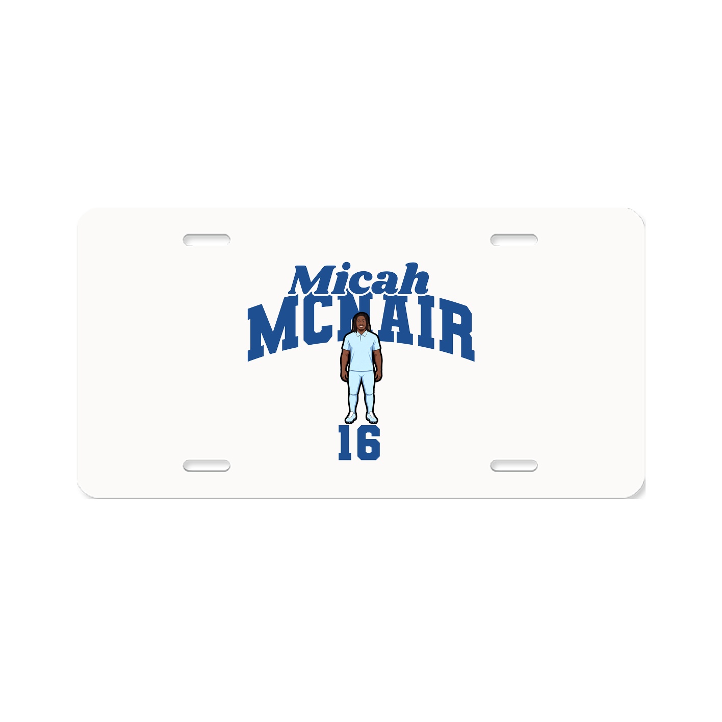 License Plate — Signature Arch in Classic