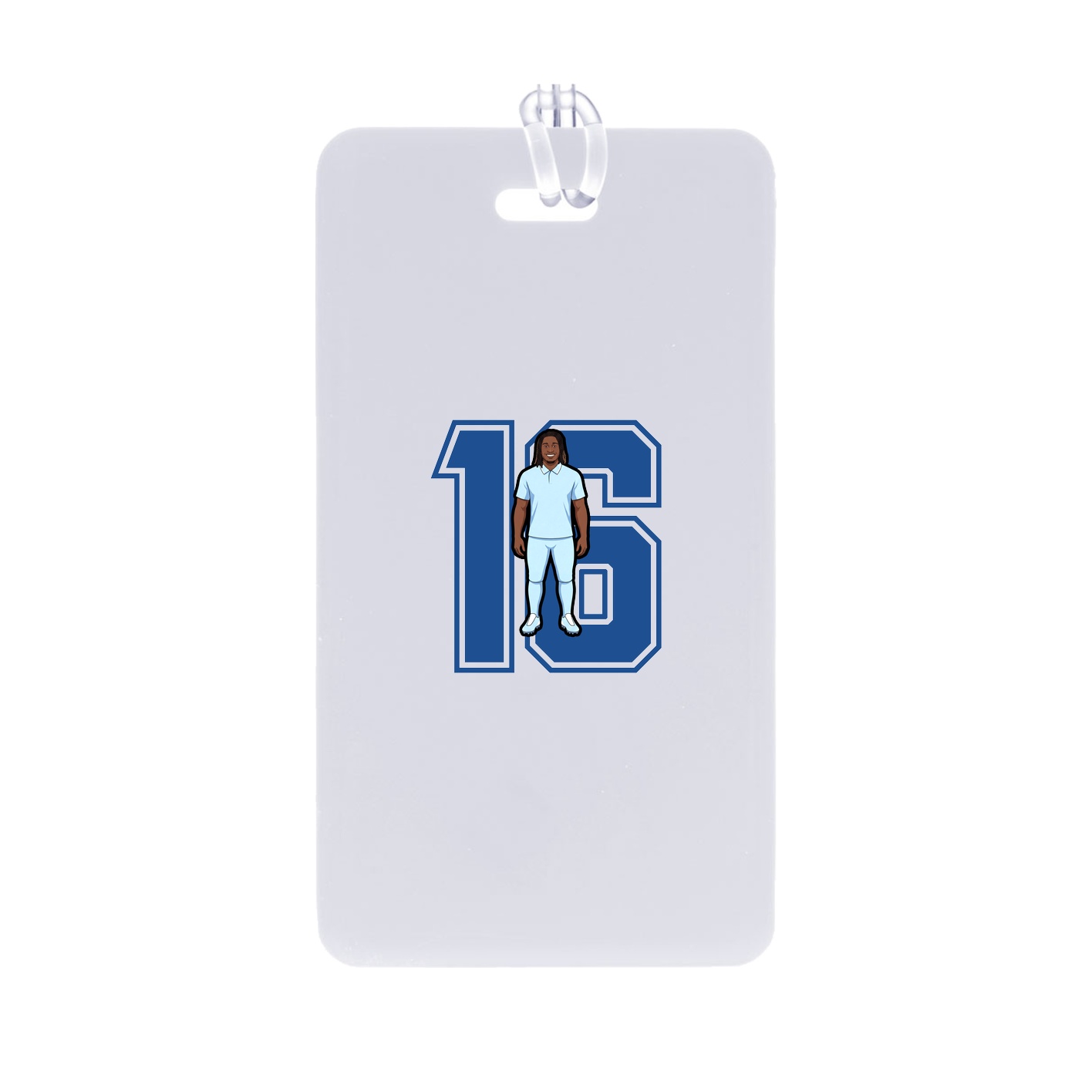 Bag Tag — Number in Classic