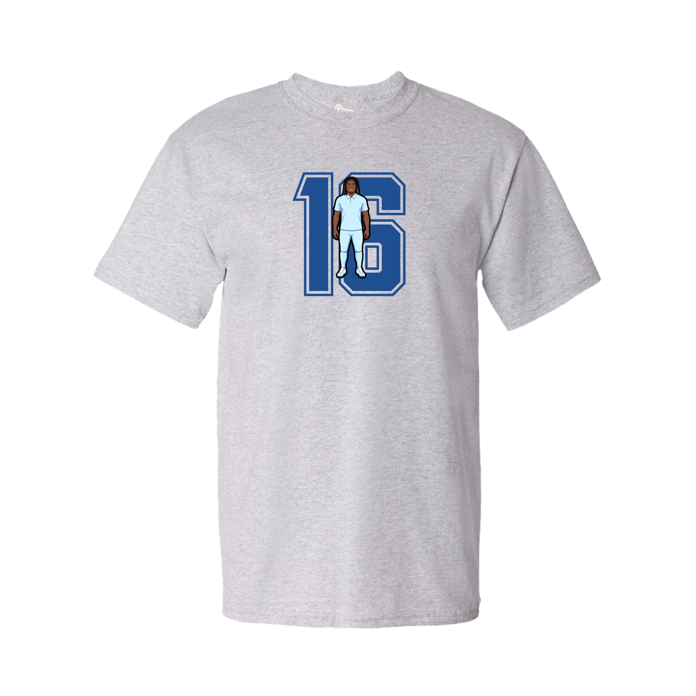 Tee — Number in Grey