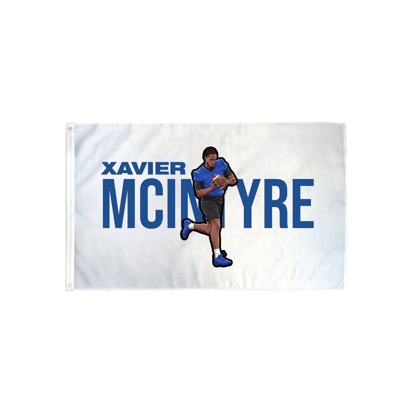 3x5 Flag — Player Name in Classic