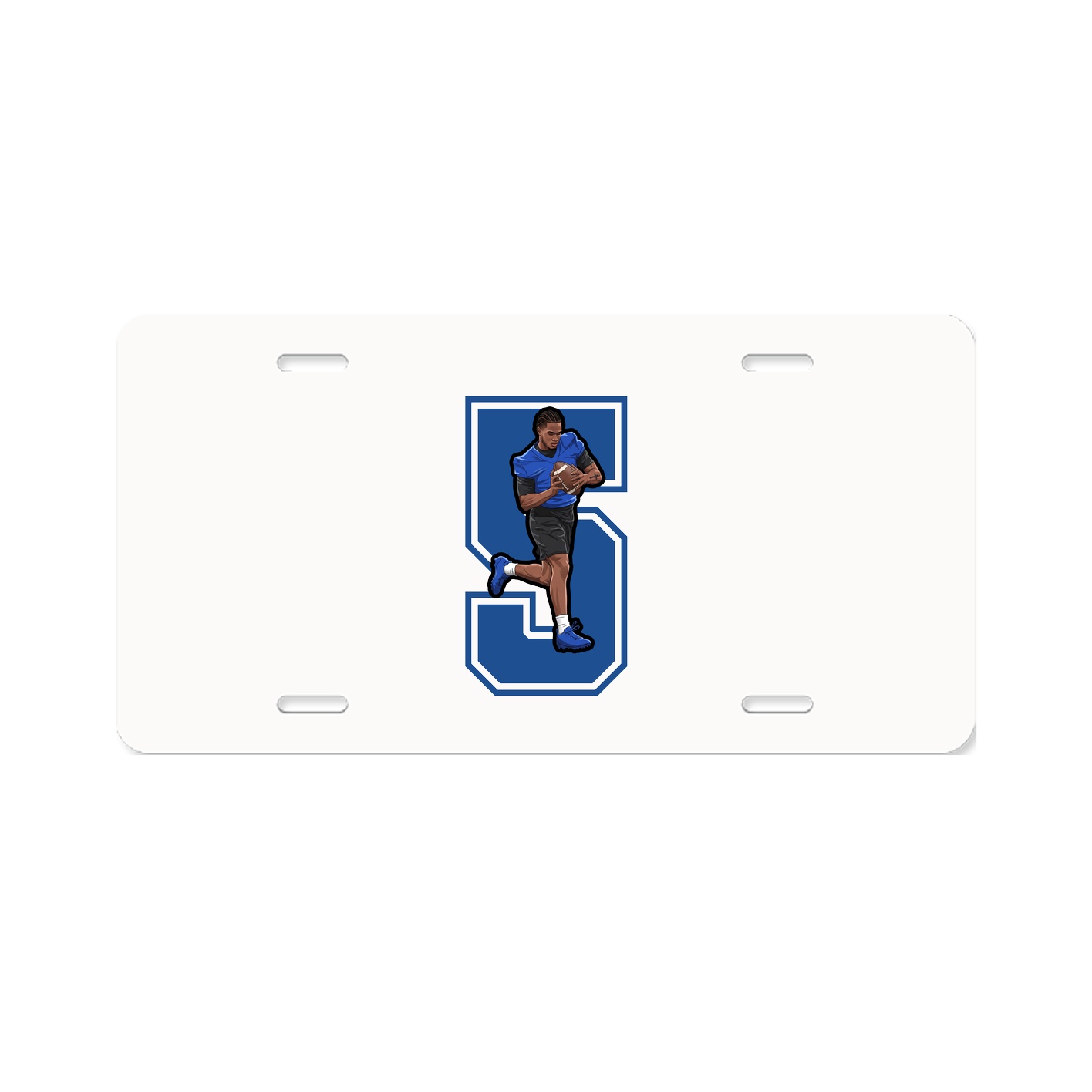 License Plate — Number in Classic