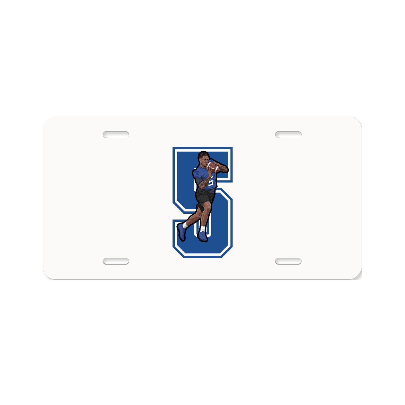 License Plate — Number in Classic