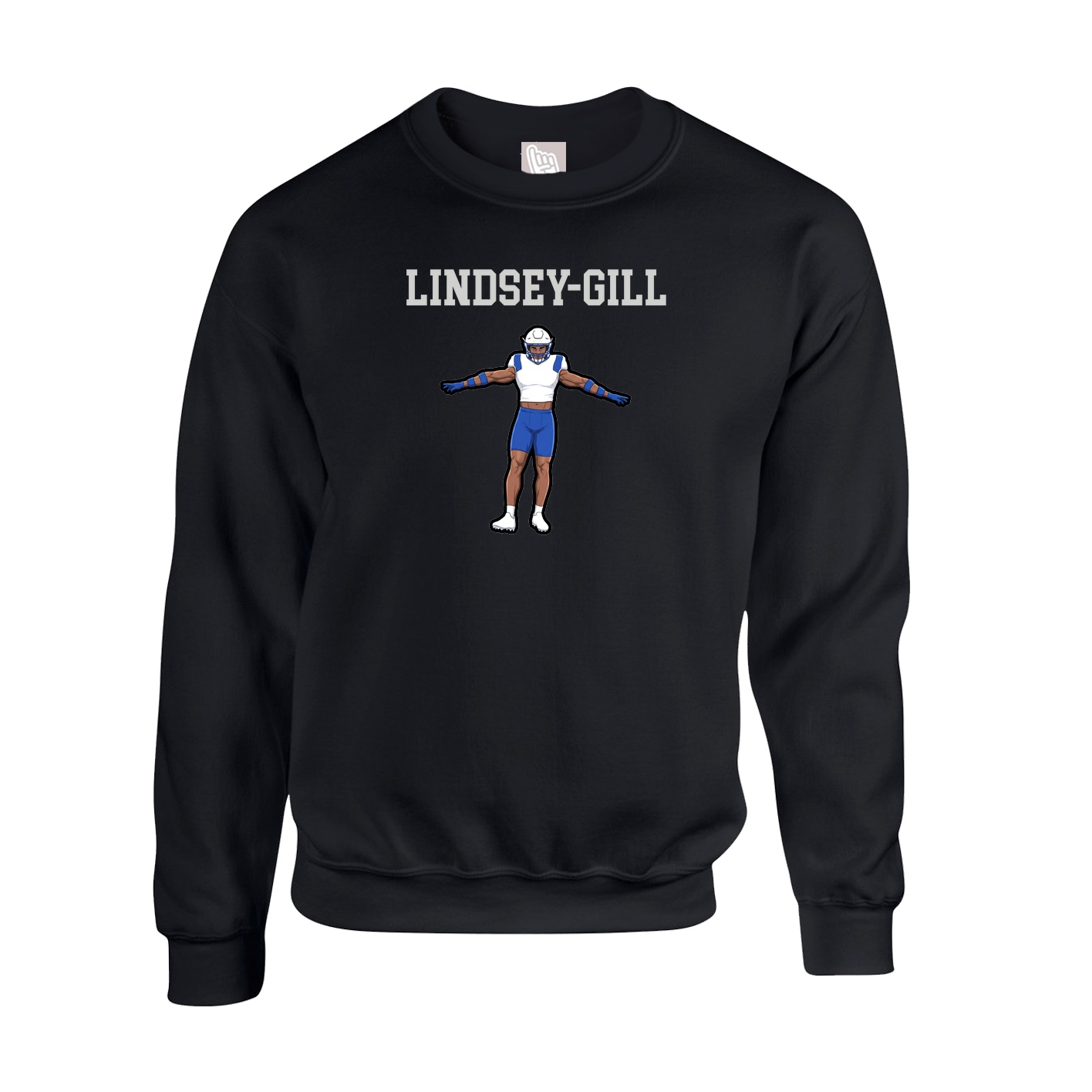 Fleece Crew — Shirsey in Black