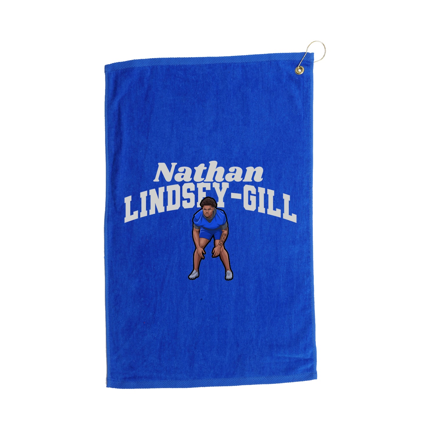 Golf Towel — Signature Arch in Royal