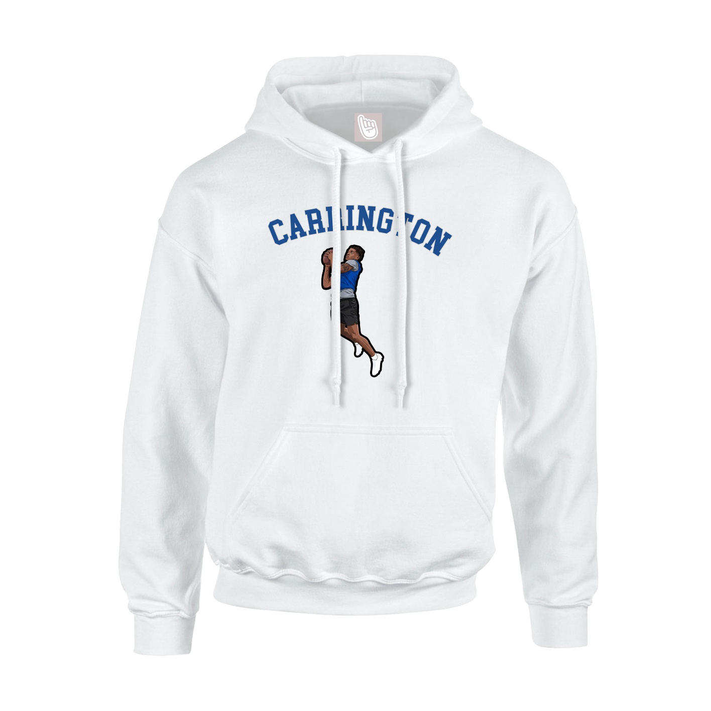 Hoodie — Shirsey Arch in White