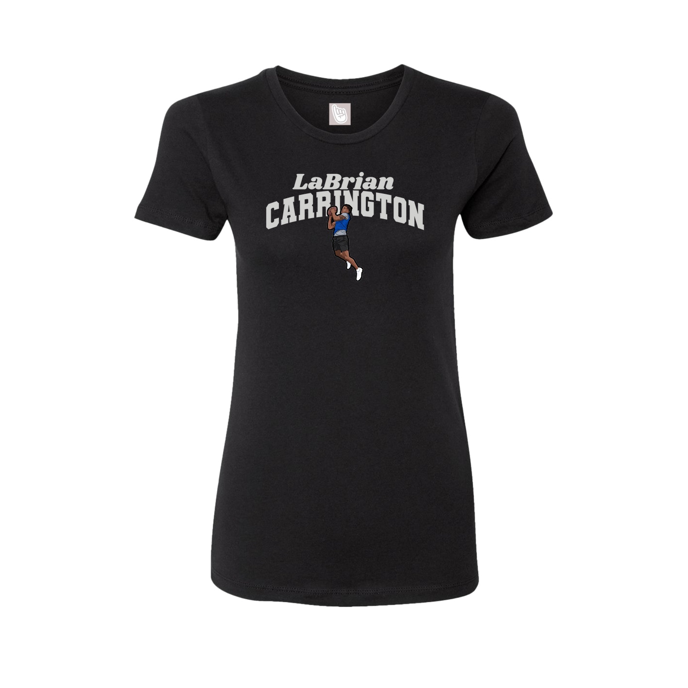 Womens Tee — Signature Arch in Black