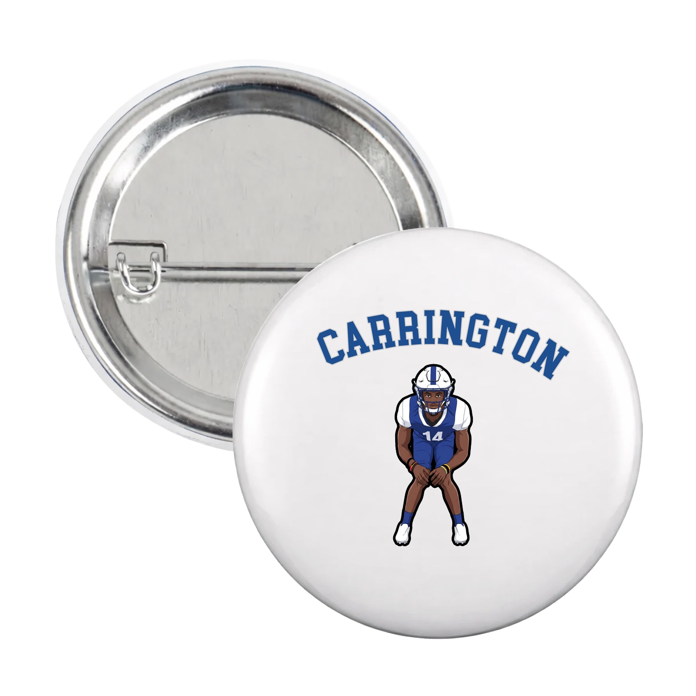 Game Day Button — Shirsey Arch in White